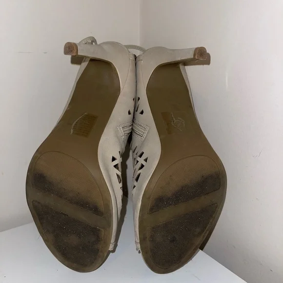 LC Lauren Conrad Holli Nude High Heel Sandals Women  Size 10 US - Picture 6 of 6